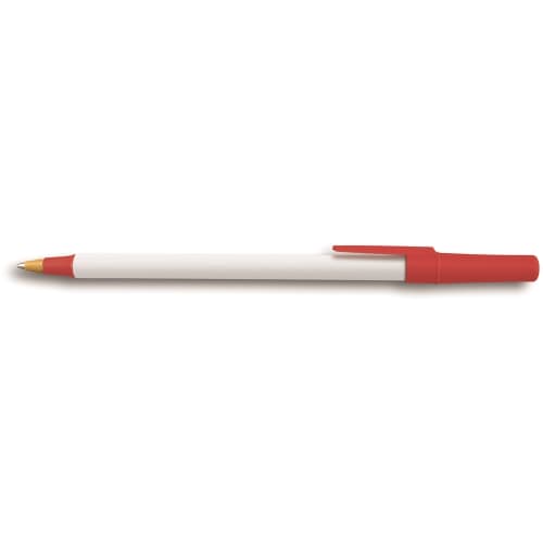 Custom BIC® Round Stic® Pen, 1 Color Logo